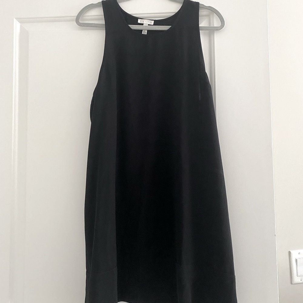 Leith black tank dress